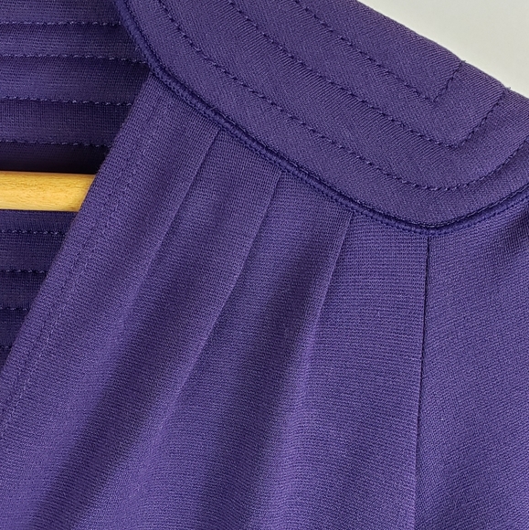 Max Studio Purple Dress - Picture 3 of 6